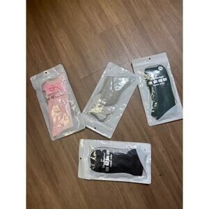 NWT Blue Baobao Girls Bundle of 4 Socks Sz XL